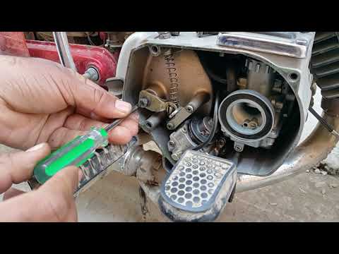 Yamaha YB100 Clutch Worm Adjustment | Clutch Adjustment | Yamaha Yb100 Royale Clutch Adjustment