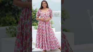 Beautifull Collection of Anarkali Kurtis #shortvideo  #anarkalikurtiset #meeshogeorgettekurtis