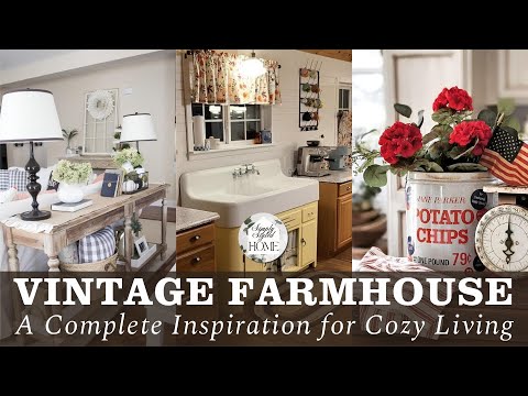 Vintage Farmhouse Wonders: 90+Vintage Farmhouse Treasures You’ll Adore | A Guide to TIMLESS Charm