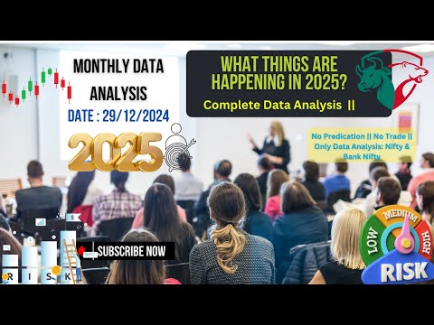 Monthly Data Analysis || What  happening in 2025 ? Nifty & Bank Nifty || @drukparida_research