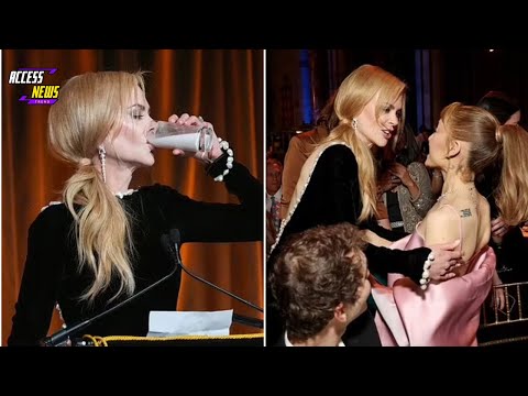 Ariana Grande & Nicole Kidman’s Cozy Night at the Awards 🏆💖