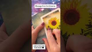 Message from the Universe #messagefromuniverse #tarot #tarotreading #cardoftheday #whyreiki