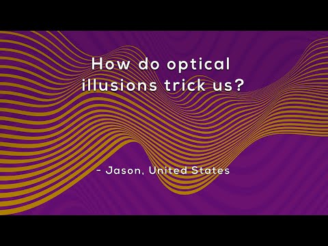 How do optical illusions trick us?