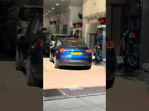 Tesla going to gas station😂😂 #funny video #funny #tsla #tesla