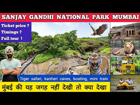 Sanjay gandhi national park mumbai vlog | Borivali national park mumbai Kanheri caves , tiger safari