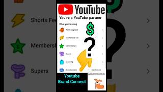 youtube brand connect || YT studio monetize💲#youtubemonetization #shorts #short #trending #viral