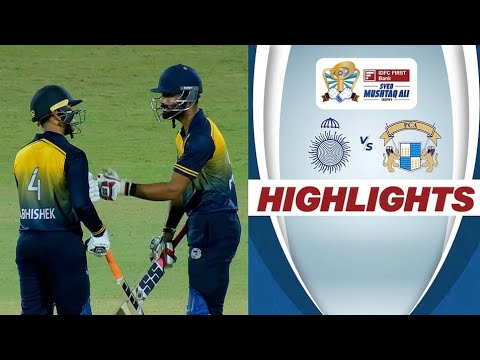 SMAT 2024, Madhya Pradesh vs Punjab: Match Highlights