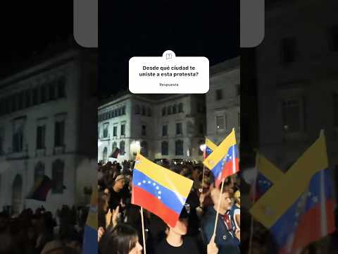 Protesta Mundial Venezuela 🇻🇪 en Barcelona España 🇪🇸 #youtubeshorts #shorts #short #venezuela