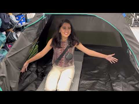 How To Set Up a Camping Tent | Camping Tent Under Budget | Trekking equipments