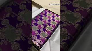 Banarasi Silk Saree With Price | banarasi saree | Banarasi Silk Saree | @JMSHandlooms #viral #shorts