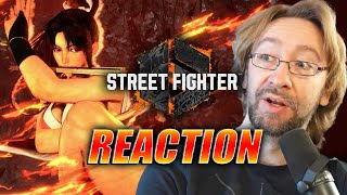 MAX REACTS: MAI Revealed 👀 - Gameplay/Costumes STREET FIGHTER 6