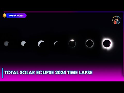 Total Solar Eclipse Time Lapse