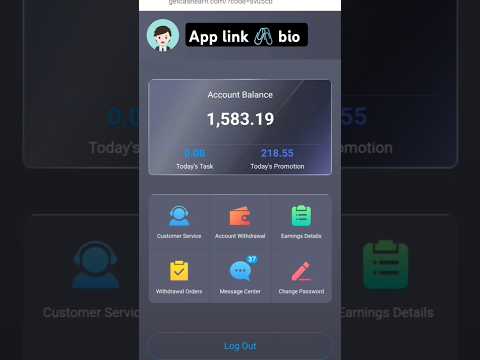 App link bio today new earning app without investment 🤑🤑|  new earning app today