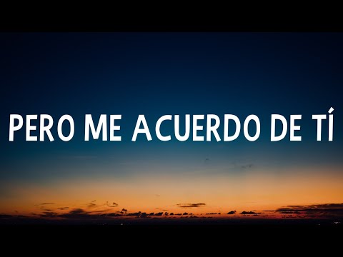 Christina Aguilera - Pero Me Acuerdo De Tí (Letra/Lyrics)