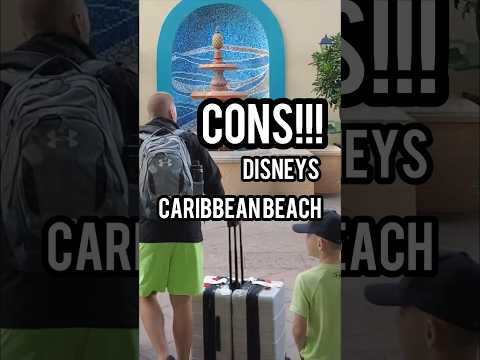 CONS! Why Not To Stay At Disneys Caribbean Resort!