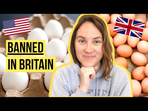 why American eggs are banned in Britain // UK vs USA EGGS!