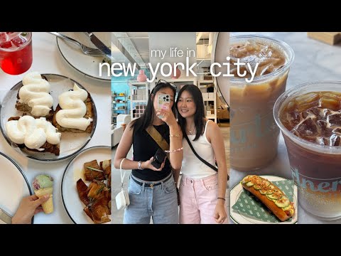 nyc vlog | bakeries, shopping, ice cream, brooklyn, italian food, rhode beauty unboxing, cafes