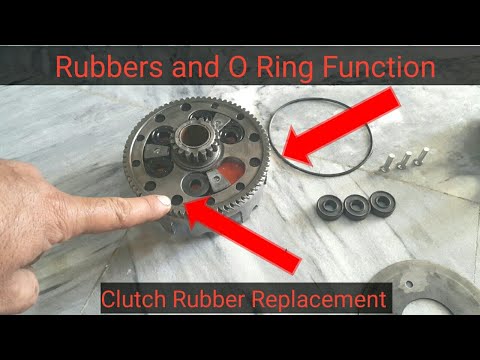 Clutch Box rubbers function | Clutch box rubber replacement and information.