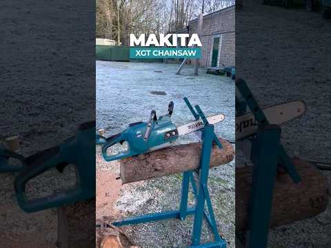 Makita UC011G Chainsaw cutting through like it's butter 🧈