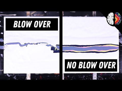 The Dutch Pour Conundrum: blow OVER before you blow OUT?