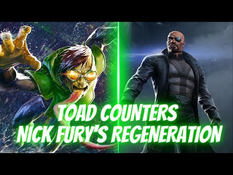 Toad is the Perfect Nick Fury Counter, No Regeneration