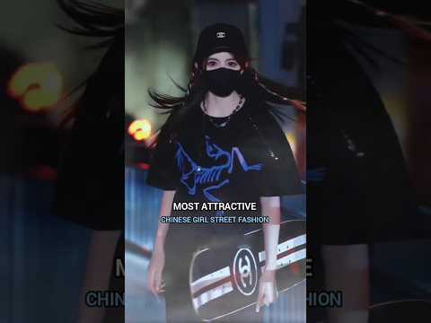 Chinese girl | street fashion tiktok #chinesefashion #shorts