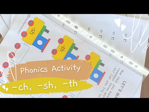 Digraphs | Printable Worksheets for kids | Jolly Phonics Digraphs Activity