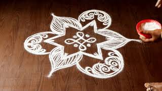 friday special rangoli | simple friday rangoli designs | daily simple kolam | vasugi kolam | kolam