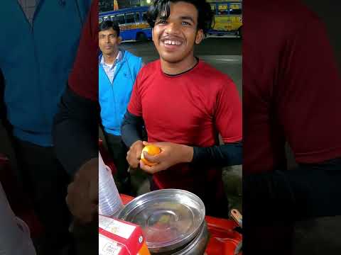 Street Orange Juice in Kolkata, India 🇮🇳