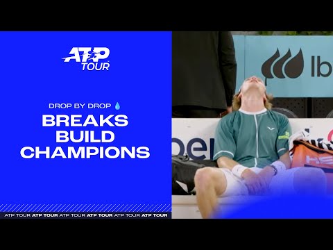 Take a Break, Become a Champion With Waterdrop💧🎾