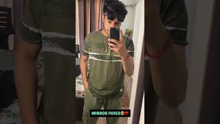 Mirror selfie poses | selfie poses for boys | mirror selfie #shorts #photoshoot #poses