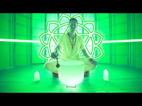 Opening Your Heart Chakra Sound Bath | 343Hz Frequency Singing Bowl and Tuning Fork (Anahata)