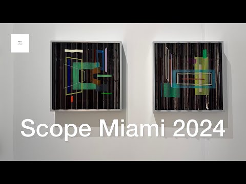 Scope Miami 2024, art basel week, Miami beach art fair @ARTNYC