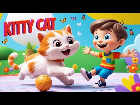 "🎶 Kitty Cat Songs & Fun Nursery Rhymes: A Purr-fect Sing-Along Adventure for Kids! 🐾✨"