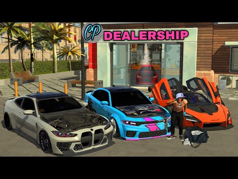 I OPENED MY FIRST DEALERSHIP!🔥 IN CAR PARKING MULTIPLAYER “RP🏡”