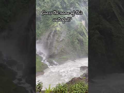 This waterfall is in Dolakha district of Nepal. #waterfall #nature #visitnepal #dolakha #charikot