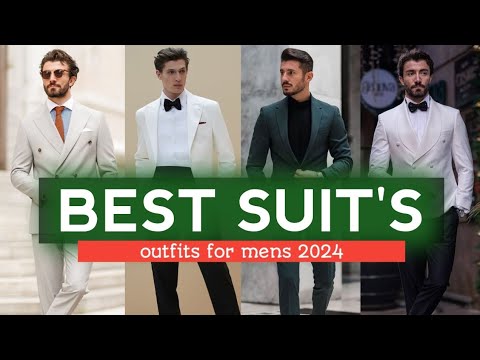 BEST SUIT'S For Mens _ 2024 🔥 15 suits outfits 🔥