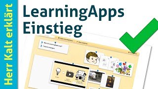 Anleitung LearningApps: Einstieg und erste Schritte – Tutorial