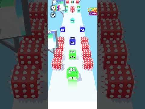 201/1,00,000 Ball Run2048 / Jelly Run2048 GameplaY On Android Challenge Shorts