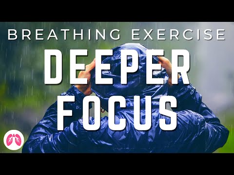 Deep Breathing Exercises | 3 Rounds, 60 Breaths | Rain and Thunder Sounds | TAKE A DEEP BREATH