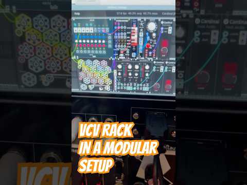 VCV Rack (Cardinal) in a Modular System with Raspberry