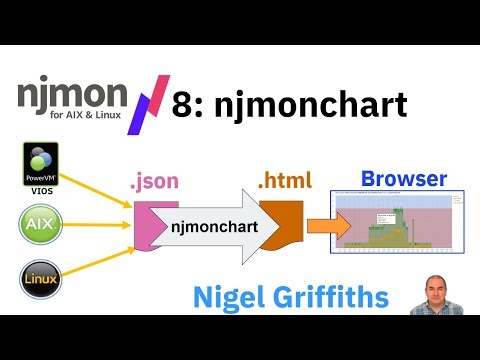 njmon + njmonchart Series: 8 Graphing njmon's JSON data with njmonchart