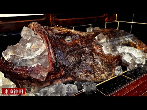 A Japanese restaurant serving giant monkfish that has been in business for 193 years.