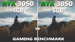 RTX 3050 4GB vs 3050 6GB Laptop Gaming Benchmark Test | Lenovo LOQ vs Asus TUF | RTX 3050 |