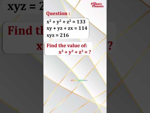 Algebra Conceptual Question #shorts #ytshorts #viralvideo #algebra #trending #ssc #maths