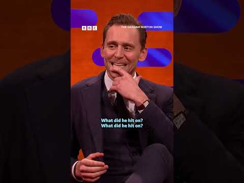 Tom Hiddleston demos his signature dance move 🕺