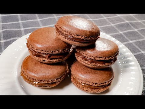 Easy Way to Make Chocolate Macaron | No Fail Recipe