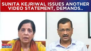 Kejriwal's Wife Sunita Issues New Video Statement, Requests MLAs To Visit Their Area Every Day