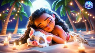 FALL ASLEEP QUICKLY with Moana🌿Relaxing Sleep Music to Relieve Stress, Anxiety and Depression