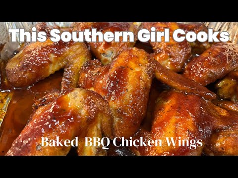 Easy baked bbq chicken wings